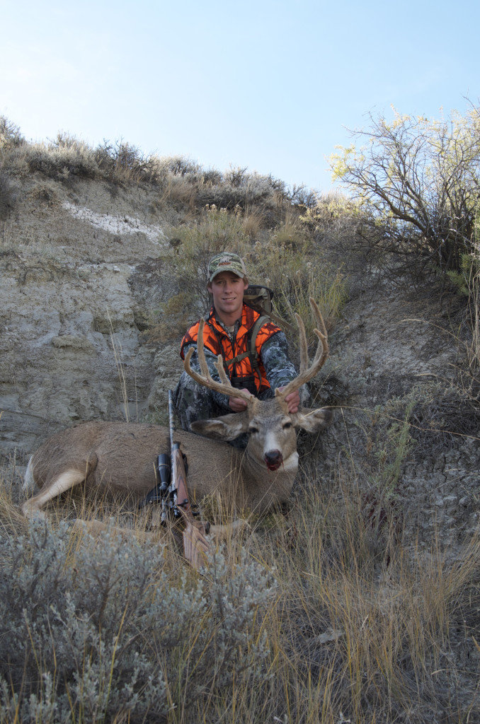 Travis's 2011 Mule Buck Montana, Montana Wild, Missoula, Havre, Harlem, Montana Hunting district 620, fly fishing, rifle hunting, bow hunting, Montana Wild Outdoors, browning, under armour, remington, winchester, coyote, coyote hunting, mule deer, mule deer velvet, October, Zack Boughton, Travis Boughton, russell outdoors, leica, bushnell, missouri breaks
