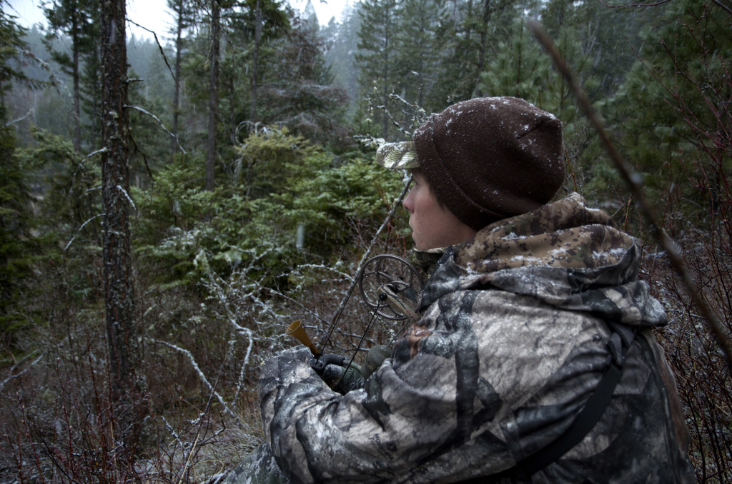 hunting turkeys in snow, calling turkeys, slate calling turkeys