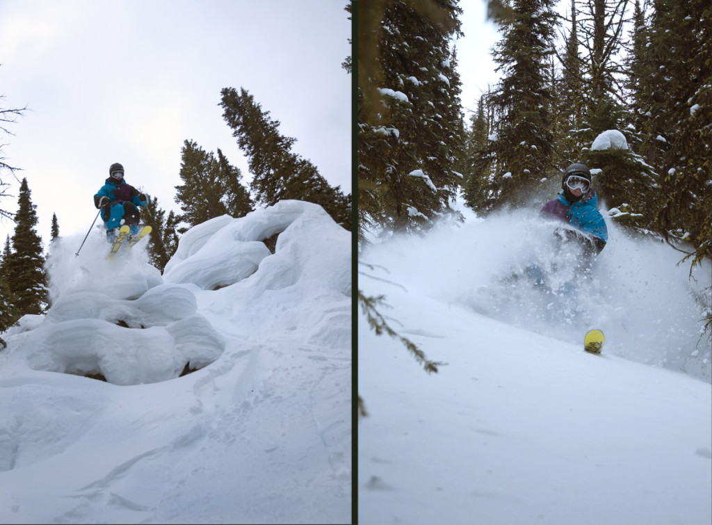 lost trail, montana, skiing, powder, resort, pillows, k2