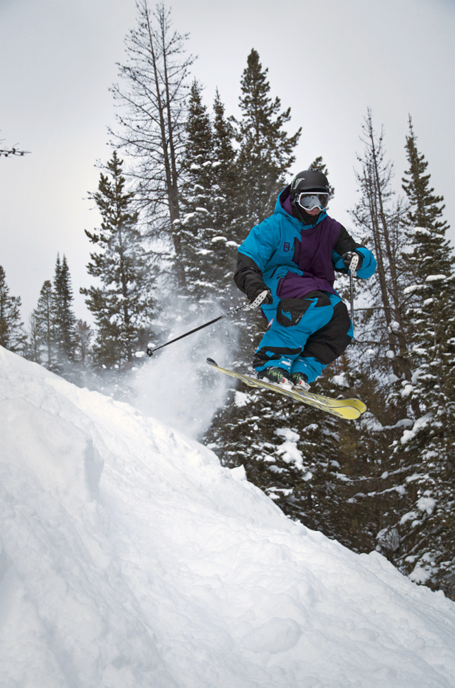first drop, skiing, montana, k2, wild, lost trail