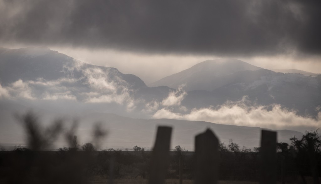fog, clouds, snow
