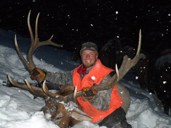 Anthony VonRuden, Big Bull Elk, Elk in the snow