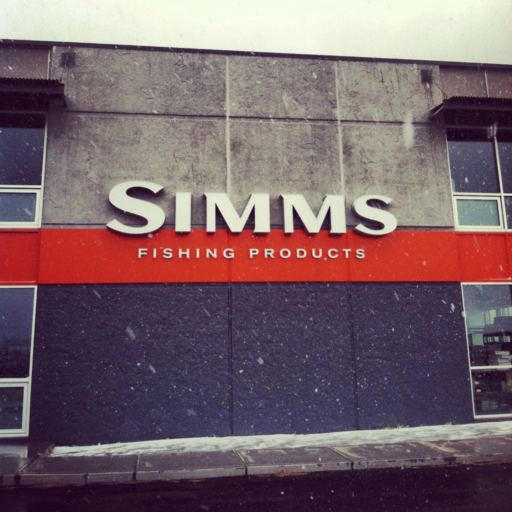simms, fly fishing, waders, boots, headquarters, bozeman, montana, shoot out, ice out