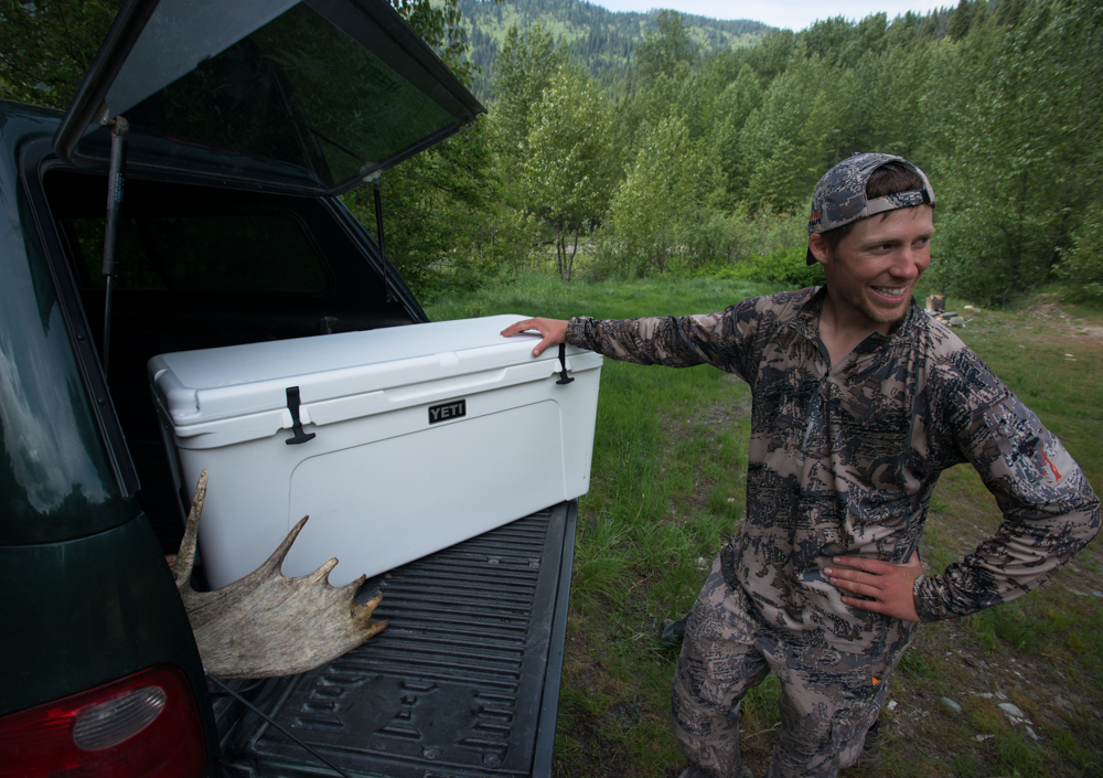 Yeti, coolers, bear, hunting, idaho, montana wild, travis boughton
